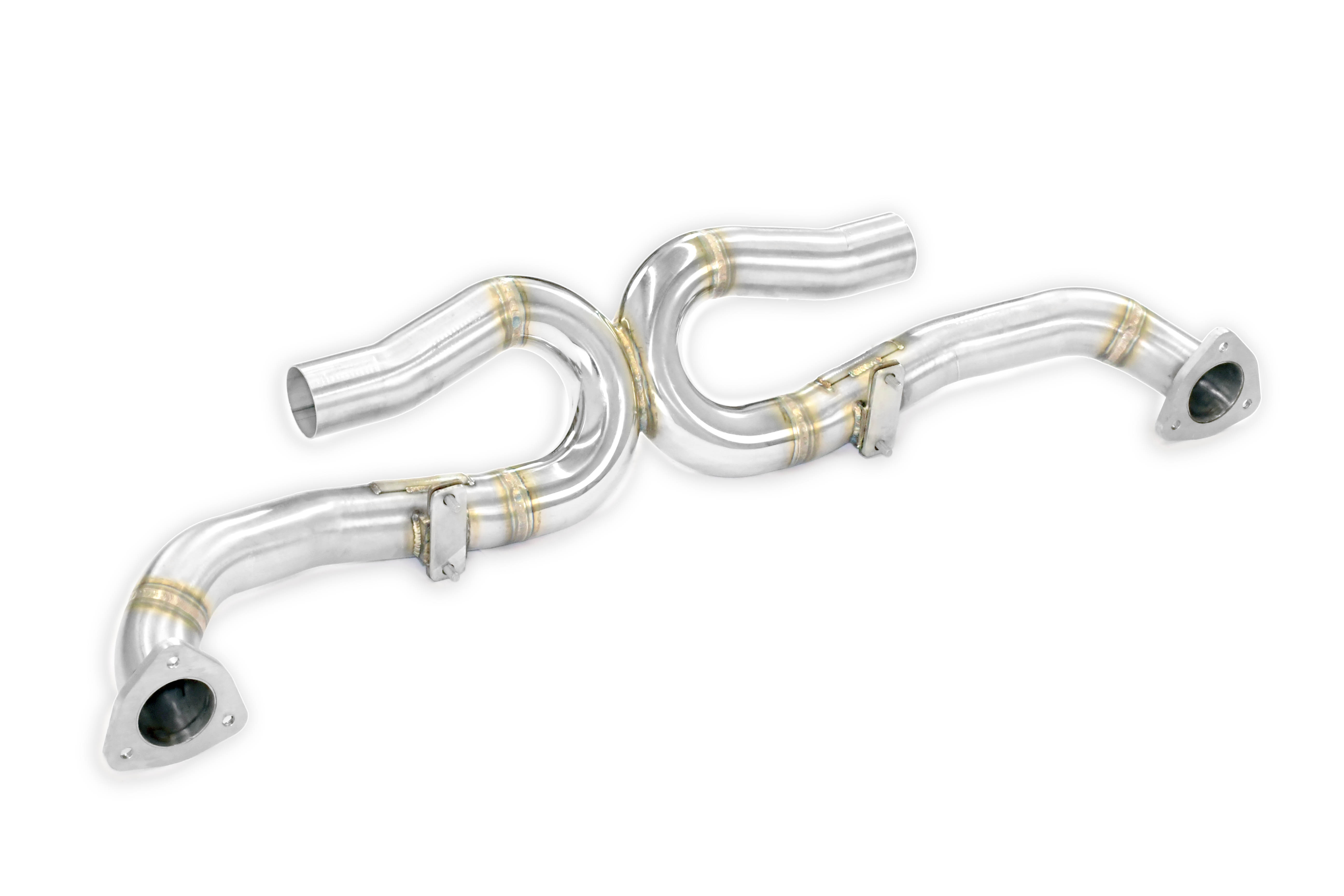 X-Pipe (Reemplaza silencioso central OEM)