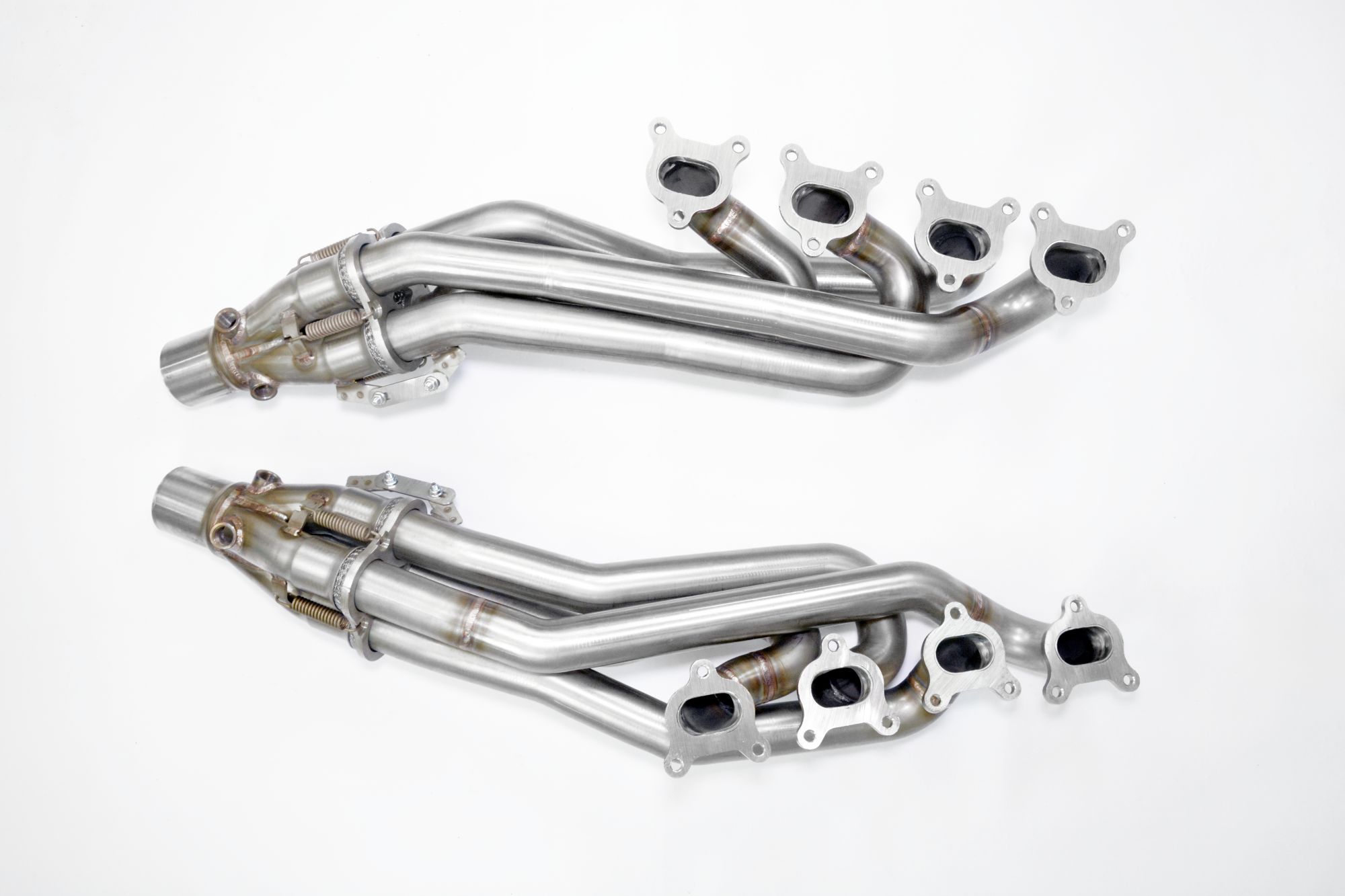 Fächerkrümmer Rechts - Links + Verbindungsrohrsatz (Left Hand Drive)