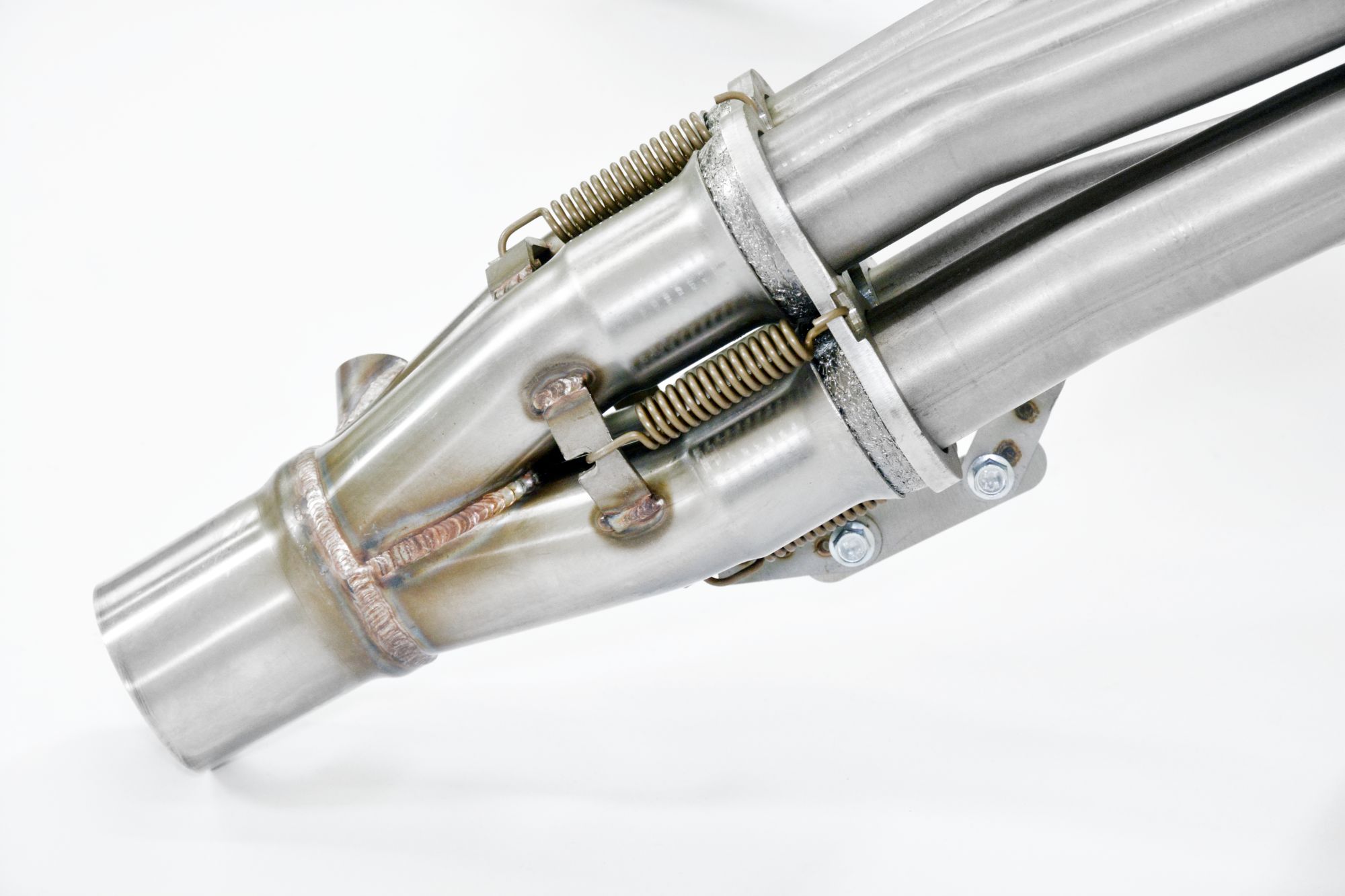 Fächerkrümmer Rechts - Links + Verbindungsrohrsatz (Left Hand Drive)