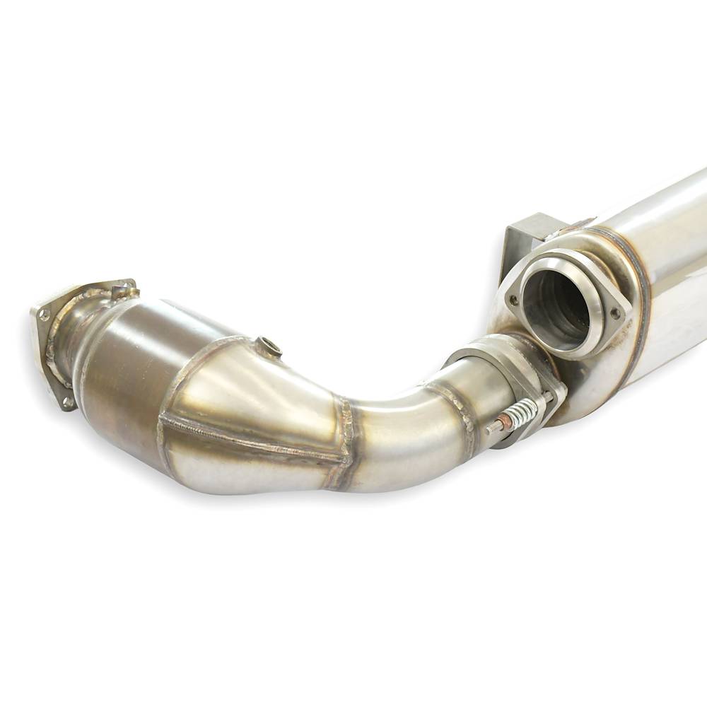 Rear exhaust Right - Left Sport +  Metallic catalytic converter 100 CPSI
