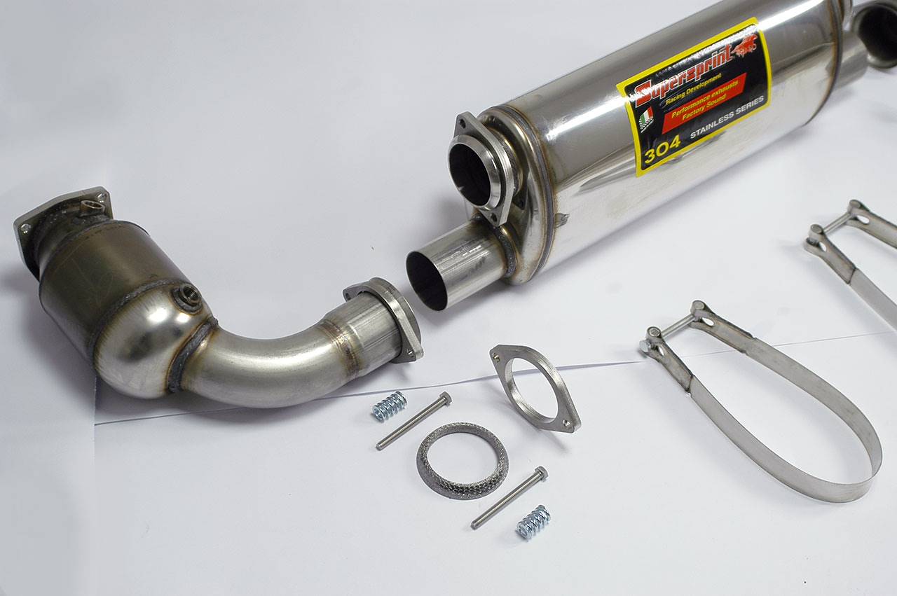 Performance sport exhaust for PORSCHE 911 991.2 Turbo S