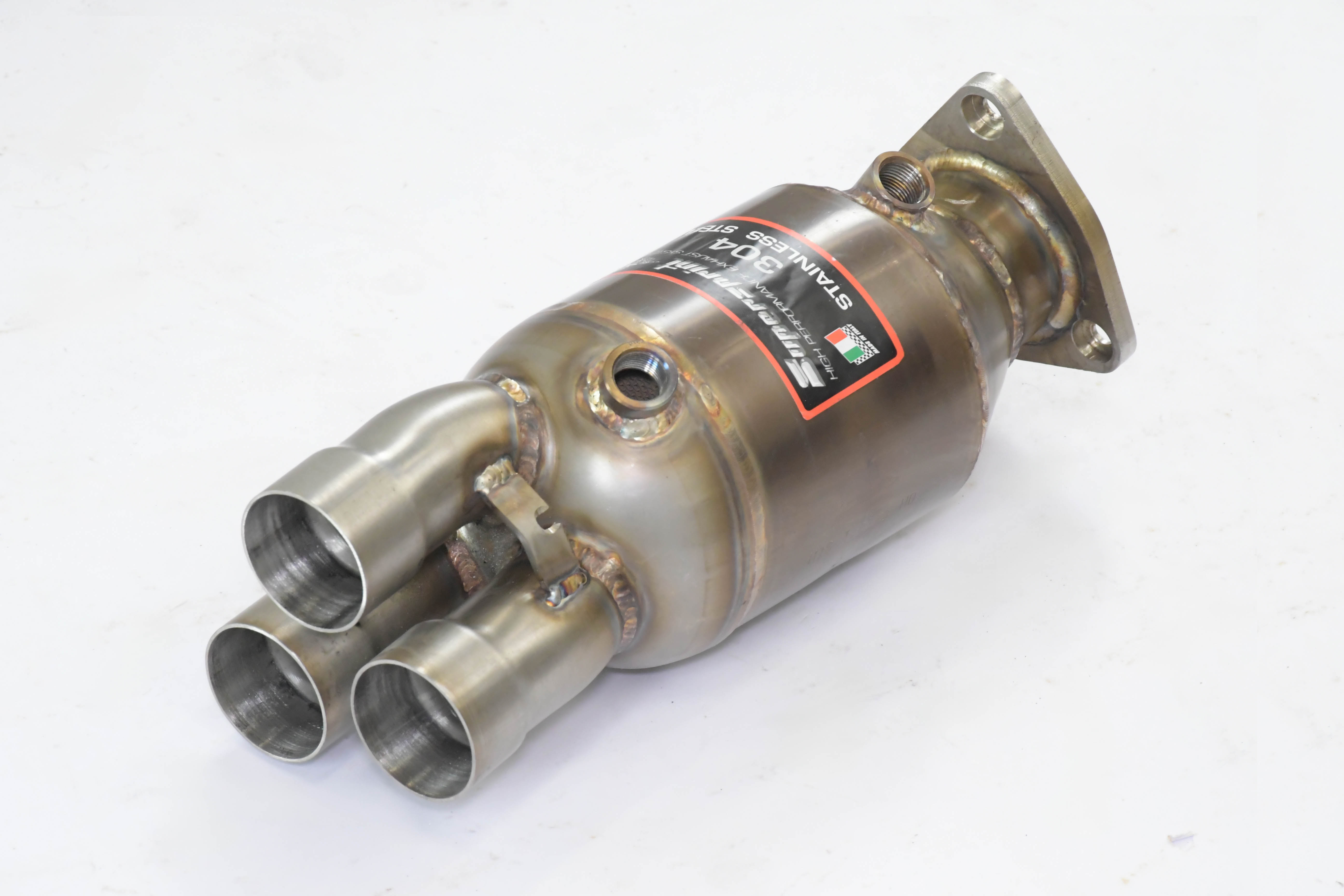 Catalizador metalico delantero derecho