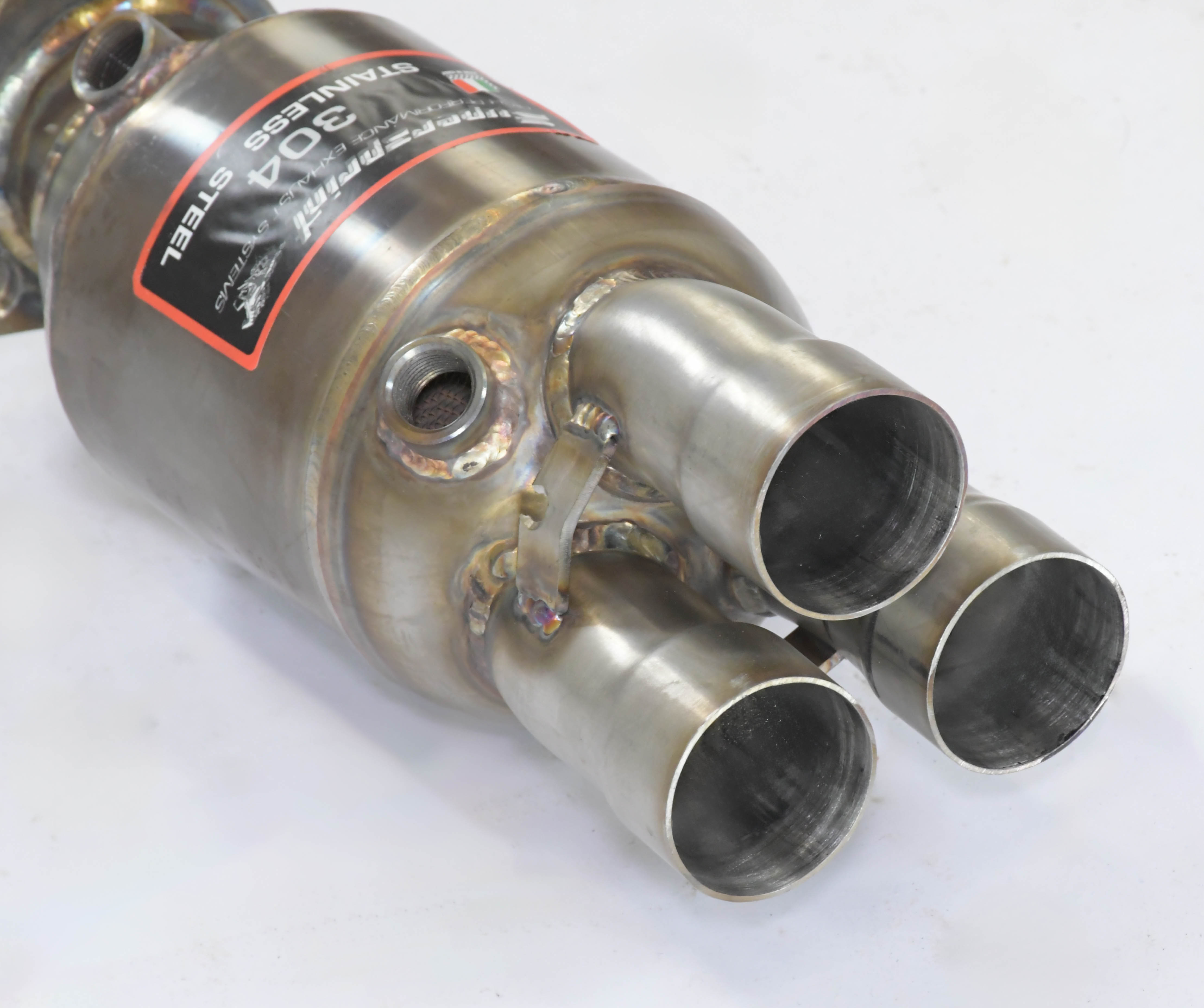 Catalizador metalico delantero izquierdo 