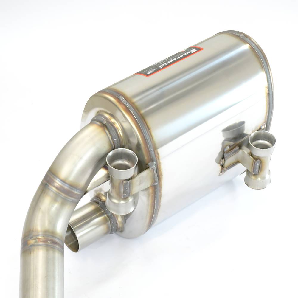 Rear exhaust Left