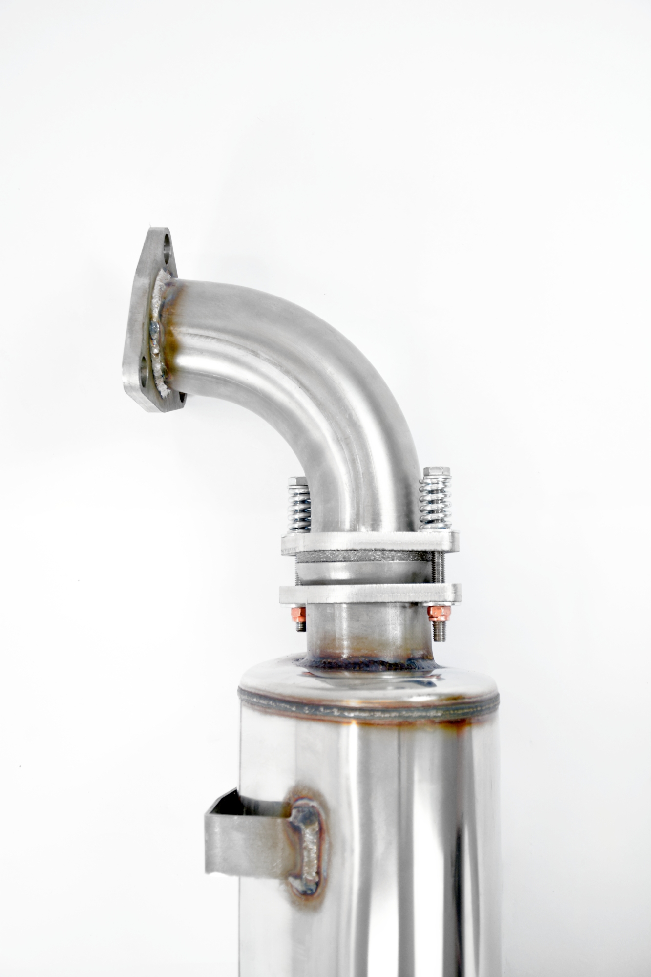 Silencieux arrière Cup+ tube de liason droite + gauche