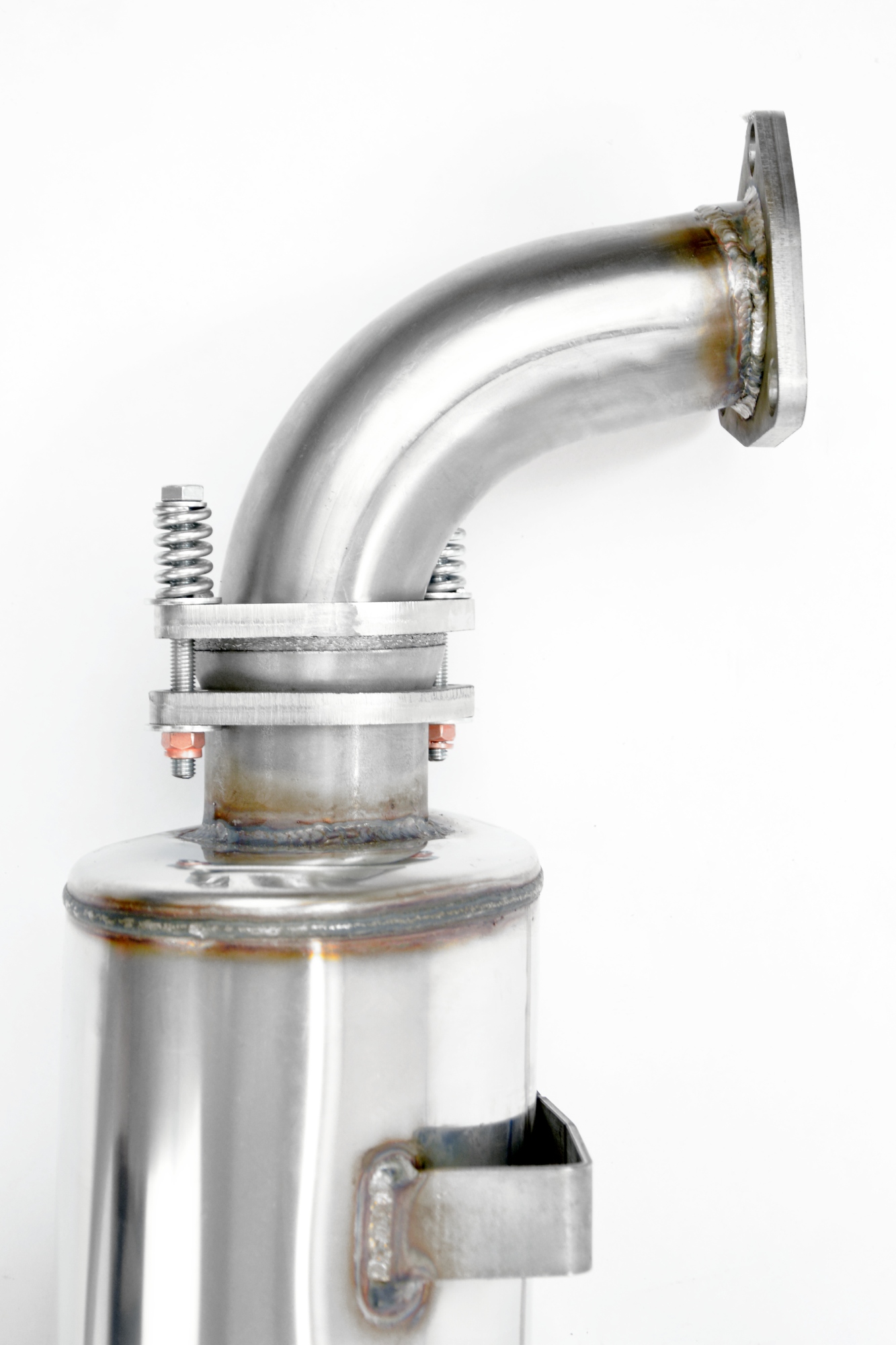 Silencieux arrière Cup+ tube de liason droite + gauche