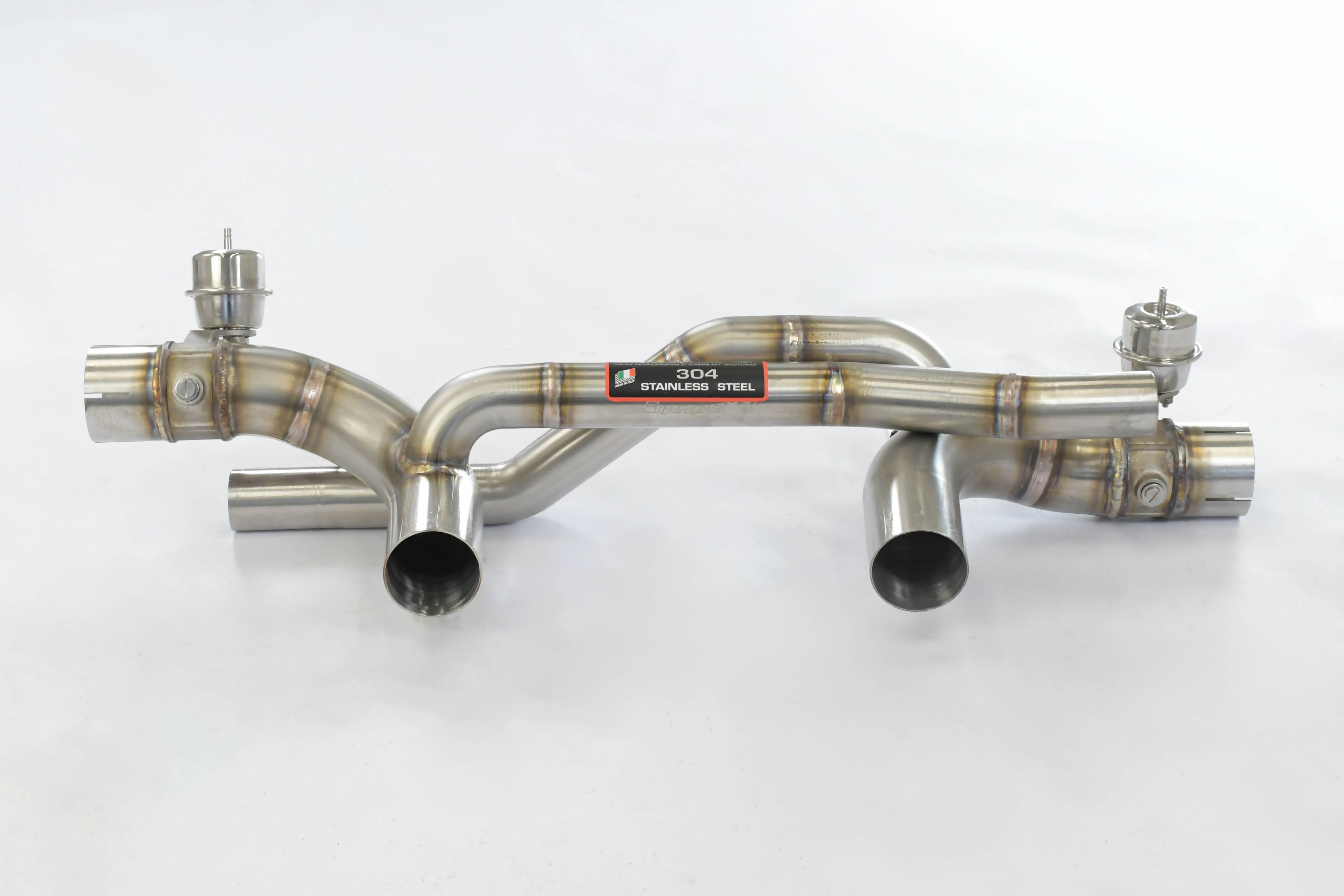 Tube de fuite Droite - Gauche avec valve (Vacuum) (Suppression du silencieux)
