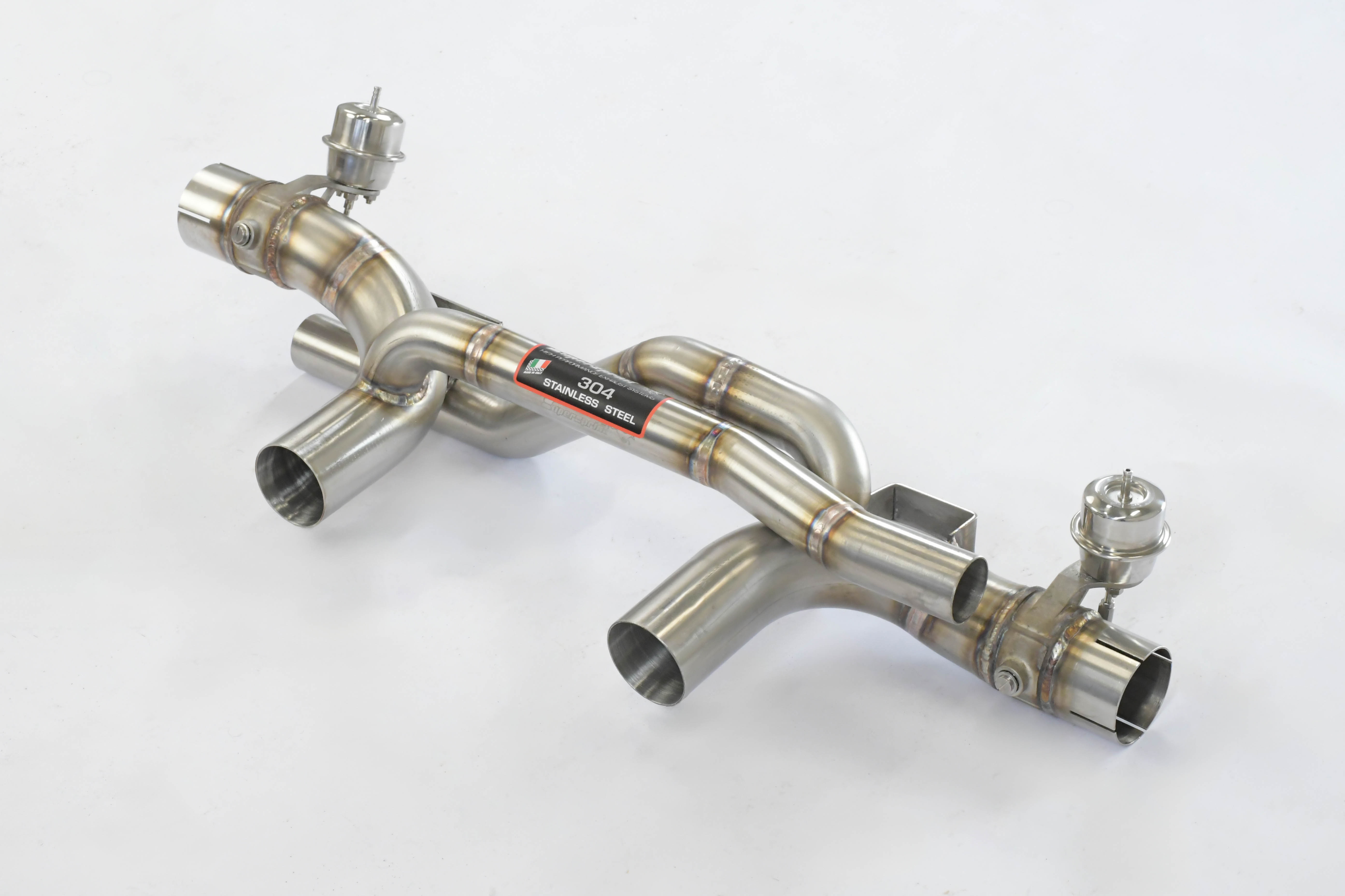 Tube de fuite Droite - Gauche avec valve (Vacuum) (Suppression du silencieux)