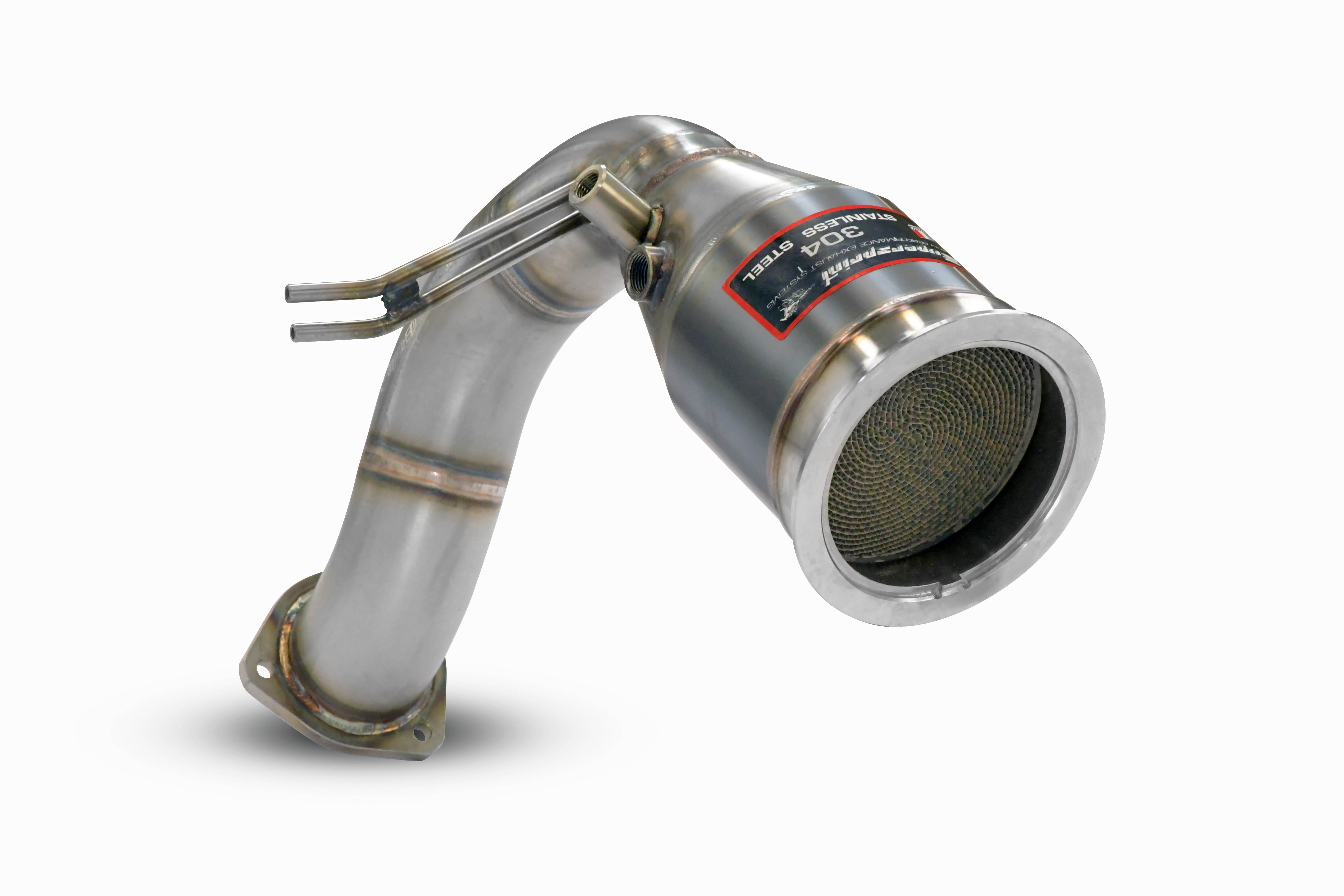 Downpipe Right + Metallic catalytic 