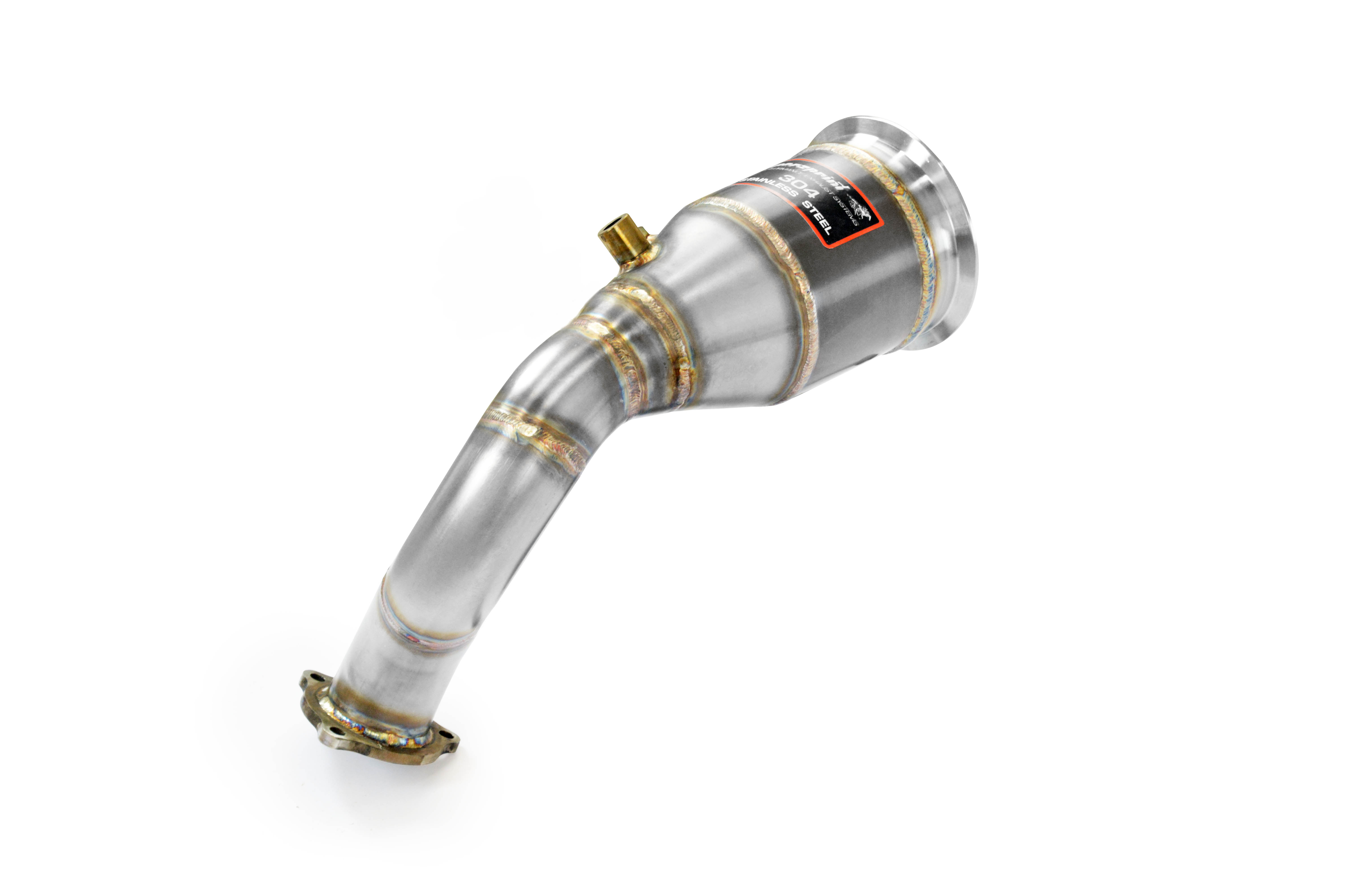 Downpipe Right with Metallic catalytic converter 