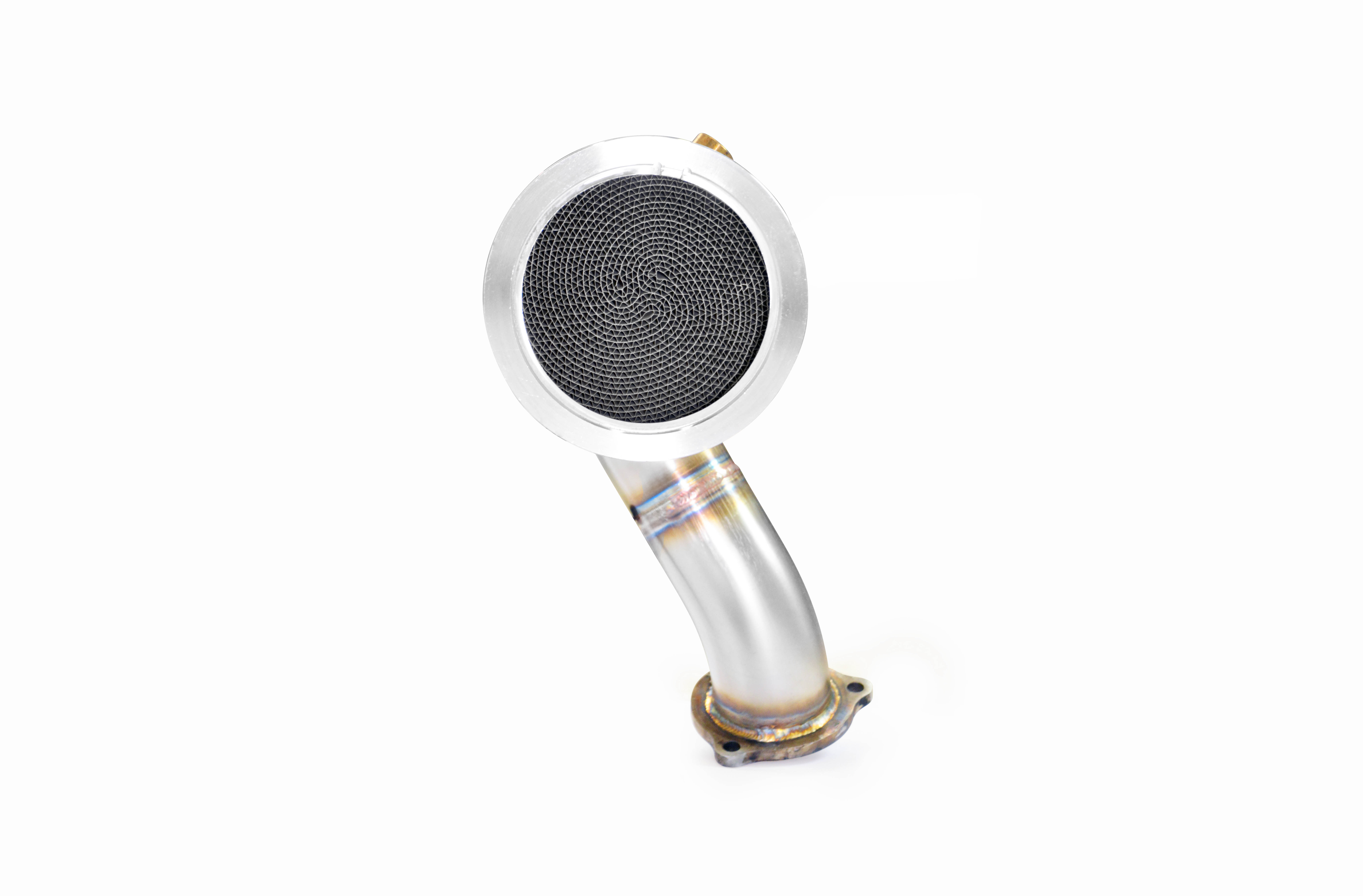 Downpipe Right with Metallic catalytic converter 