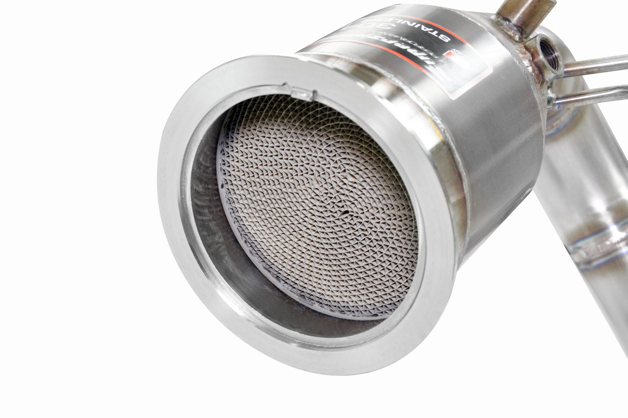 Downpipe Rechts + Sport Metallkatalysator