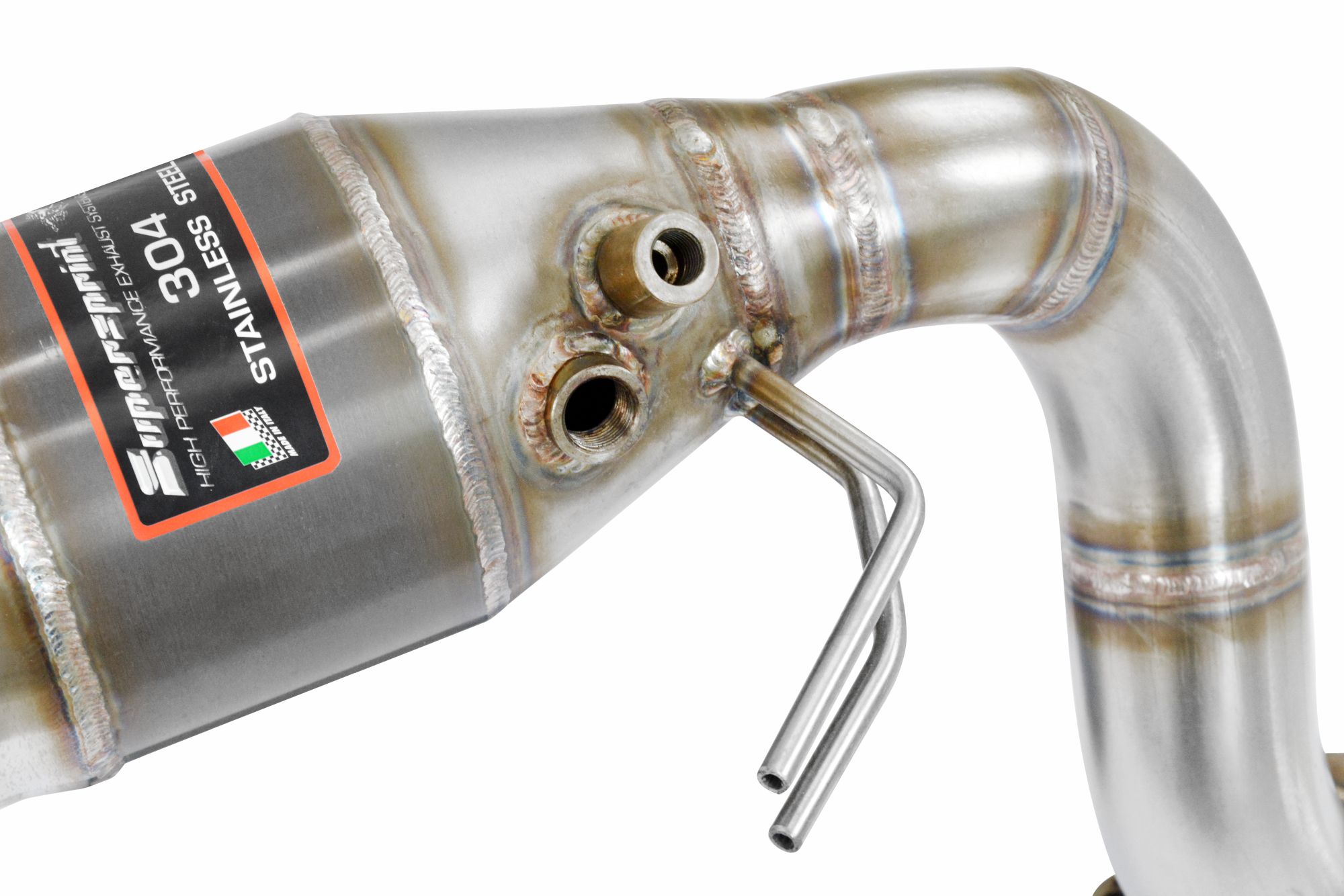 Downpipe Rechts + Sport Metallkatalysator