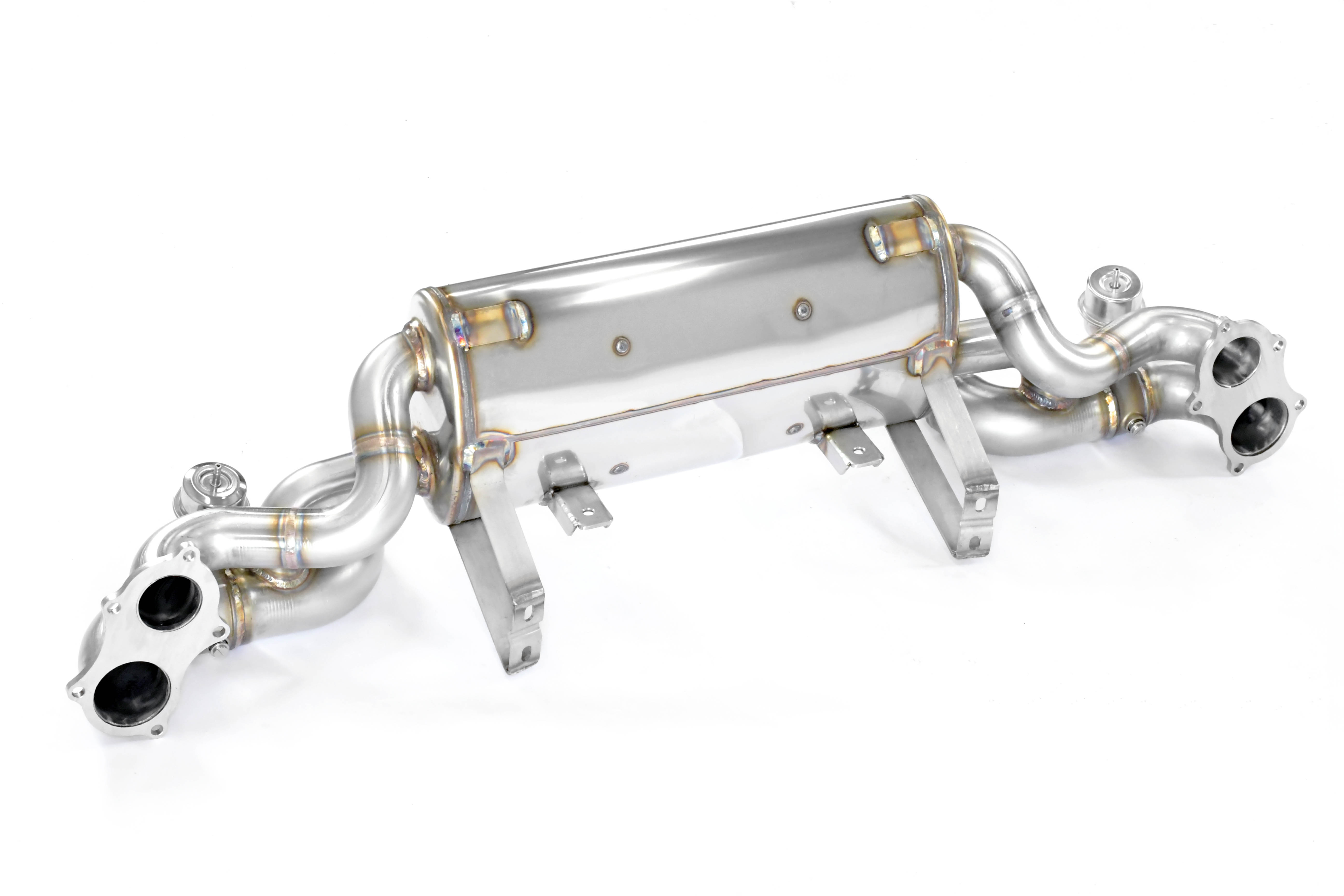 Rear exhaust right - left with valves For the stock tips
