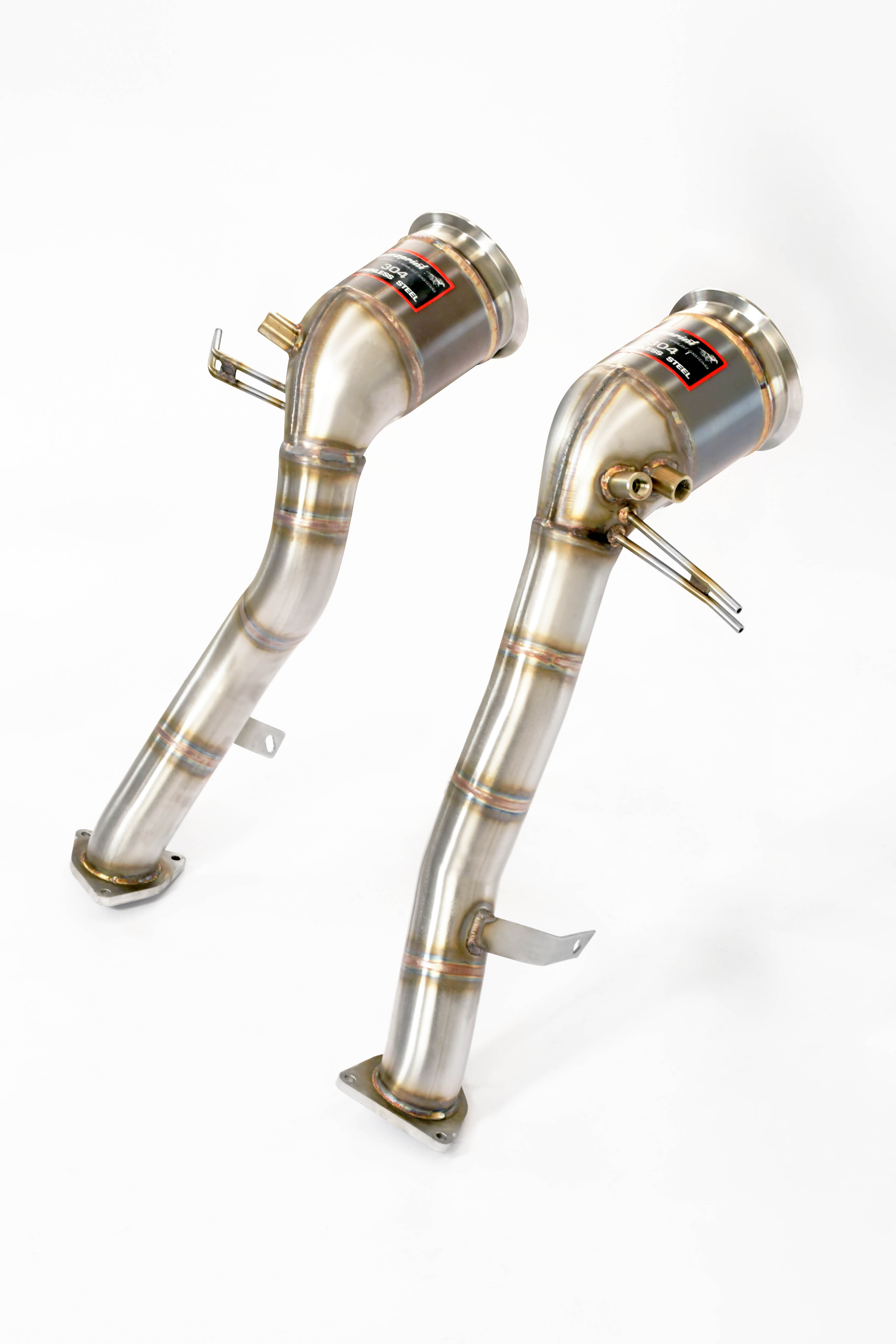 Downpipe destro - sinistro + catalizzatore metallico (Elimina GPF) (Guida a destra / sinistra)