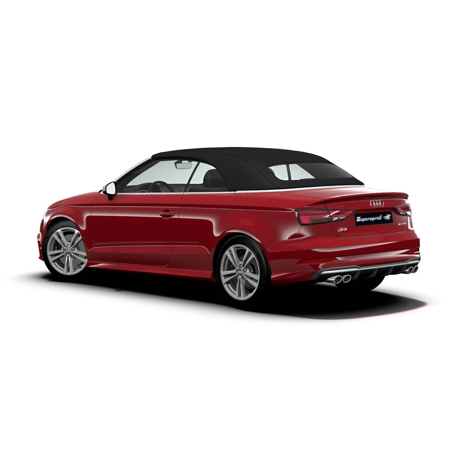 AUDI S3 8V Cabrio QUATTRO 2.0 TFSI (300 Hp - models avec GPF) 2019 -> 2020 Twin Pipe 