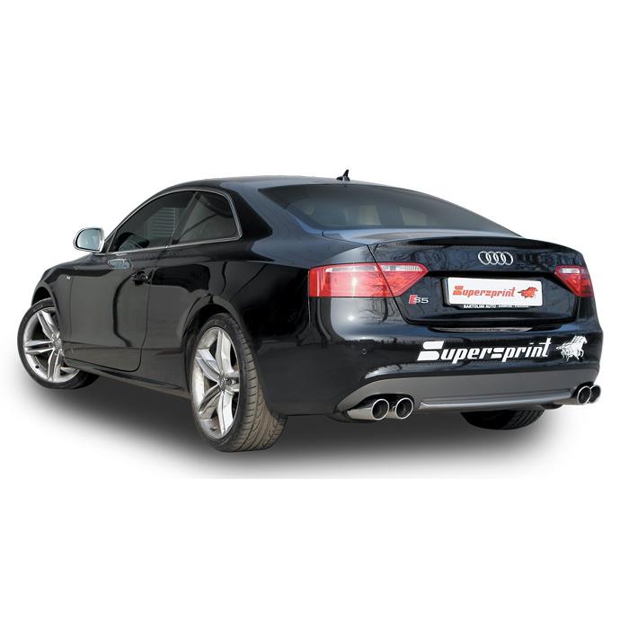 Supersprint Auspuff für AUDI S5 Quattro Coupè 4.2i V8 (355 PS) 2007 -> 2012