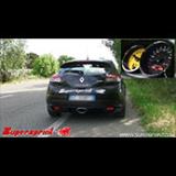 Renault Megane III RS 250 Full Supersprint Exhaust - Acceleration and flyby