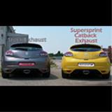 RENAULT MEGANE III Sport 2.0 RS 250 - Stock vs Supersprint catback exhaust