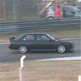 BMW M3 E30 with Supersprint E.E.C. homologated centre resonator and rear exhaust