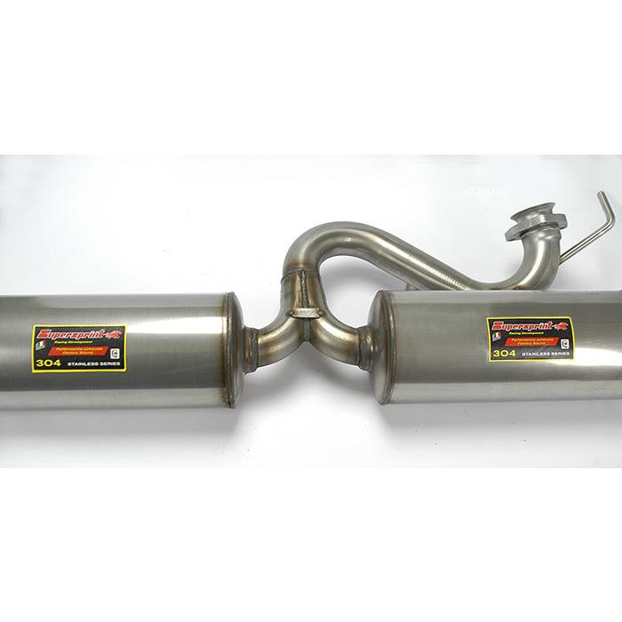 Auspuff 100% Edelstahl Rechts O76 +Links O76 - copy