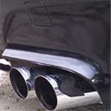BMW E60 (Sedan) M5 5.0i V10 '05 -> Supersprint rear mufflers Racing