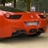 FERRARI 458 Italia 4.5i V8 - Metallic catalytic converters + Rear exhaust Right + Left with bypass valves - Revving