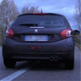 PEUGEOT 208 Vti 1.6i 16v (120 Hp) 2012 -> Full Supersprint exhaust system