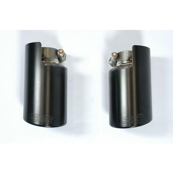 Endpipe kit Right O100 - Left O100 Gun Metal Grey