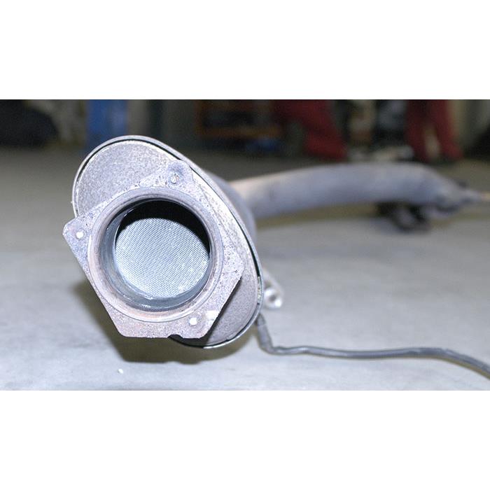 Catalizador metalico delantero izquierdo