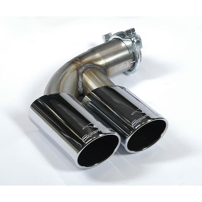 Connecting pipe + rear exhaust OO80