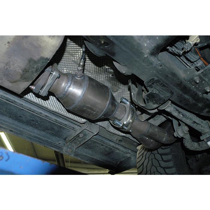 Catalizador metalico delantero izquierdo