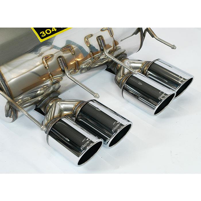 Rear exhaust Right OO 100 - Left OO 100