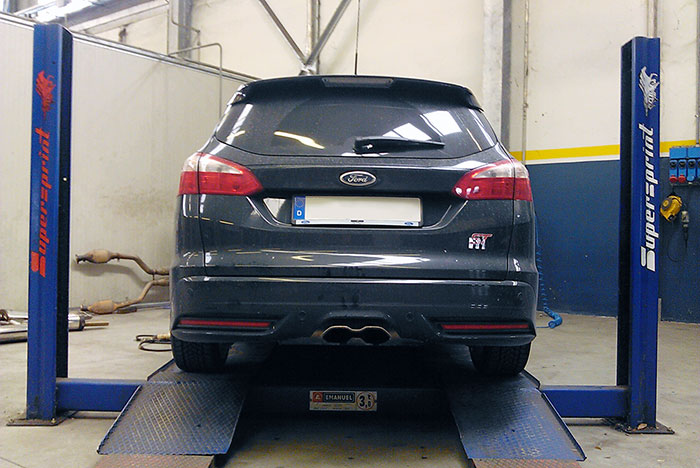 scarico ford focus st