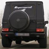 MERCEDES G55 AMG V8 Kompressor -> Supersprint manifolds + front metallic catalytic converters