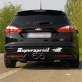 FORD FOCUS WAGON ST 2.0T (250 Hp) '11 -> Supersprint full exhaust