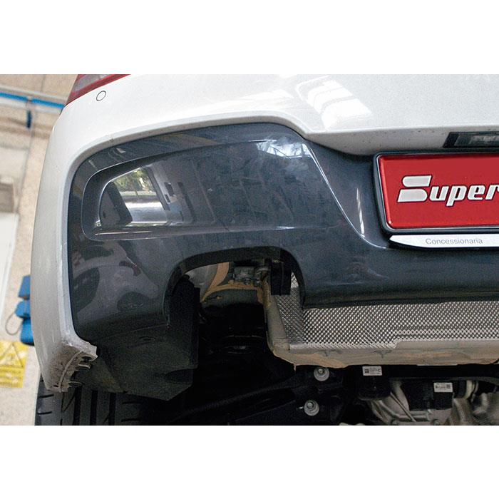Connecting pipe + rear exhaust OO80
