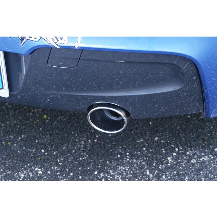 Connecting pipe + rear exhaust Right O90 - Left O90