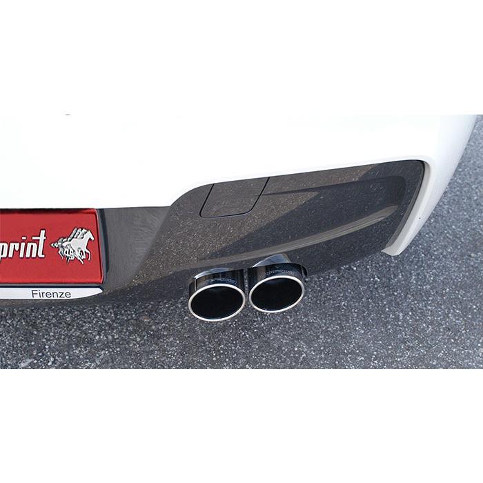 Connecting pipe + rear exhaust Right OO80 - Left OO80
