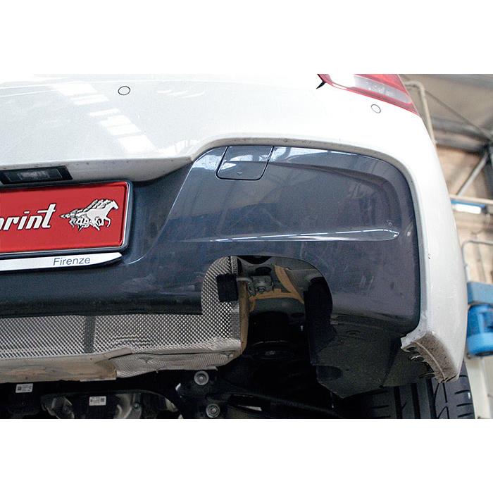 Connecting pipe + rear pipe Right OO80 - Left OO80 (Muffler delete)