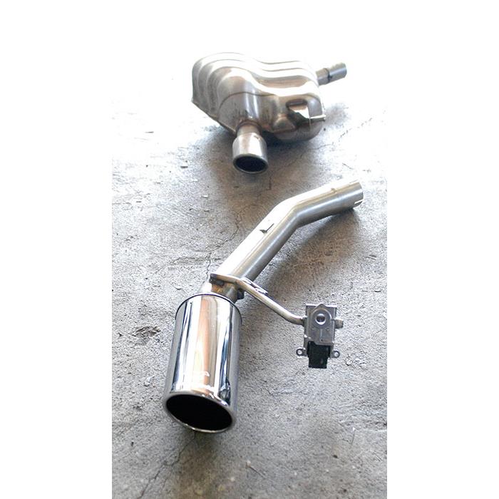 Rear pipe Left O100 (Muffler delete) for AUDI A4 B8 (Sedan + Avant) 2.0 TDI  (120-143-150-170-177-190 Hp) '08 ->, Rear pipe Left O100 (Muffler delete)