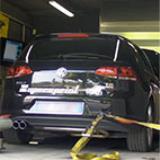 VW GOLF VII 1.4 TSI (122 Hp - 140 Hp) 2012 -> Supersprint full exhaust system - Dyno run