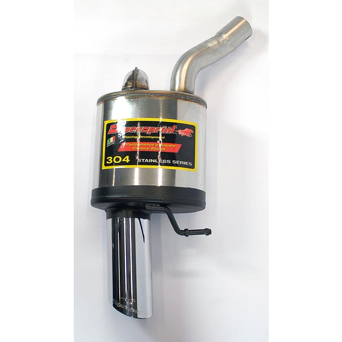 Rear exhaust Left O100 Power Loop 