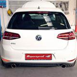 VW GOLF VII GTI 2.0 TSI (220 Hp) 2013 -> Supersprint exhaust system development