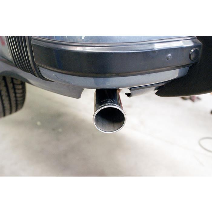 Rear exhaust Right O70 - Left O70