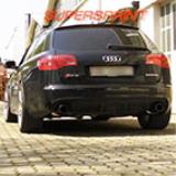 AUDI A6 RS6 Quattro 5.0i Bi - turbo V10 ' 08 -> Supersprint full exhaust system system