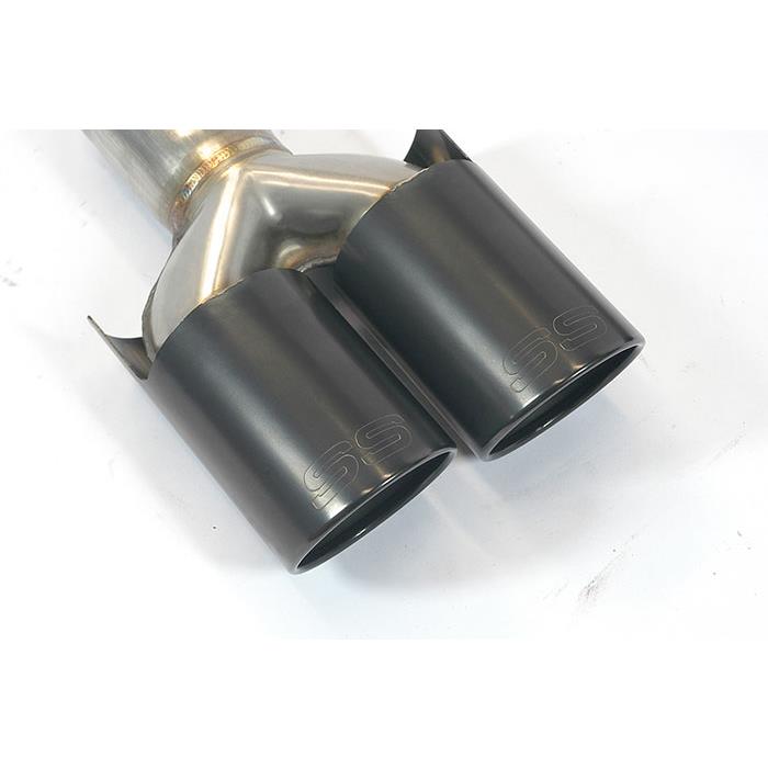 Endpipe kit RightOO90 - LeftOO90 Gun Metal Grey