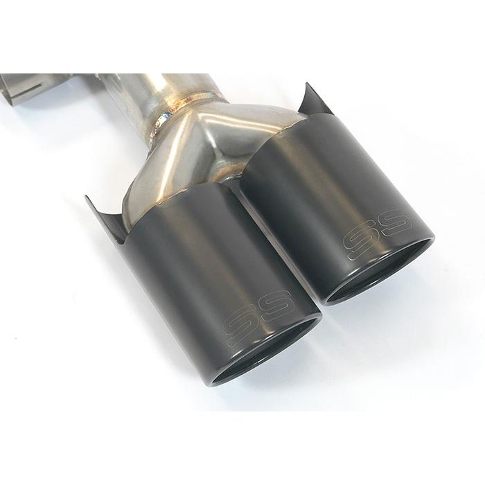 Endpipe kit RightOO90 - LeftOO90 Gun Metal Grey