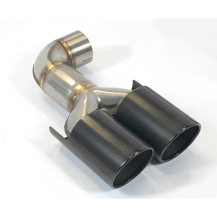 Endpipe kit RightOO90 - LeftOO90 Gun Metal Grey