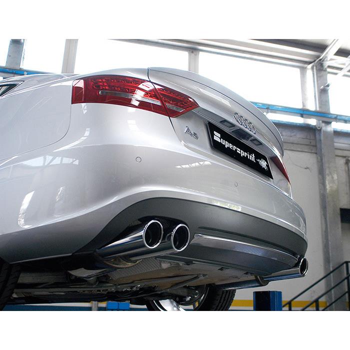 Rear exhaust OO90 Left